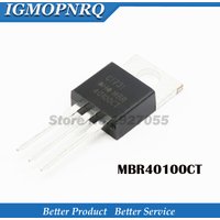 10PCS MBR40100CT 40100CT TO-220 Schottky diode 40100 40 a 100 v