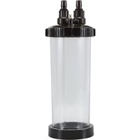 Happy New- Clear CO2 Atomizer External Turbo Super Diffuser Atomizer Fish Tank Aquarium Waterplant Fish Tank Landscape Aquatic