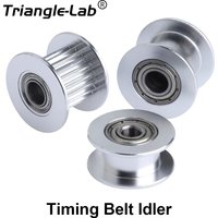 Trianglelab Synchroner Zahnriemen-Spannrolle mit 20 Zähnen, Bohrung 3/4/5mm, mit Lager für Zahnriemenbreite 6MM 10MM, 3D-Drucker