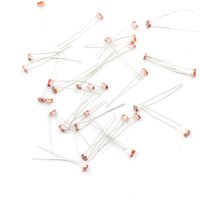 30PCS Photoresistor GL5516 LDR CDS 5mm Light-Dependent Resistor Sensor Arduino