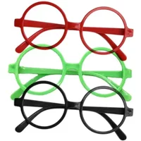 Mirabel Childrens Kids Round Shape Black Or Red Or Green Mirabel Frame Glasses Christmas Gift Party