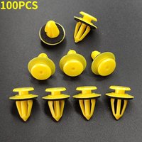 100X Auto Fastener Clips Car Plastic Fixed Clip for Citroen C3 C4 C5 Picasso Xsara Berlingo Saxo C4L DS3 Xantia DS4 C8 C-Elysee