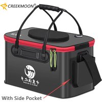 EVA Live Fish Bucket Breathable Foldable Collapsible Outdoor Water Tank Carrying Handles Fishing Carrier bag Camping 30cm-50cm