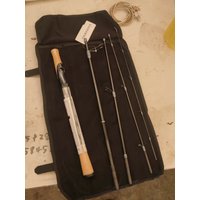 TSURINOYA Lure Valley Portable Five Section Travel Lure Rod Long Casting Fuji A Ring Outdoor Travel Fishing For Adult Anglers