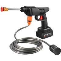 Cordless High Pressure Car Washer 120W Lithium Battery Powered Jet Wash Gun Portable Power Cleaner for Car Motorcycle Watering