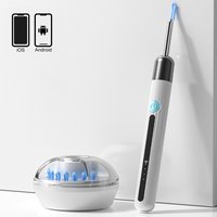 Visual WiFi Otoscope Camera 4.2mm 1080P HD Ear Picker for iOS/Android Ear Cleaning Wireless Endoscope with Ear Wax Removal Tools