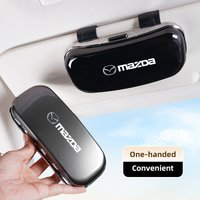Car Visor Glasses Box Auto Sunglasses Storage Case For Mazda 3 6 2 5 CX5 CX3 Atenza MX5 CX7 Axela CX30 CX90 CX60 CX50 MX30 CX9