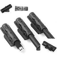 new For Telescopic Stick And Shell 360 Degree Rotation Plastic Baton Case g82h
