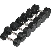 Wholesale Gym Fitness Dumbbell Set Custom Weight Workout Equipment For Strength Training PU Metal Hex Dumbbells Manufacturer's
