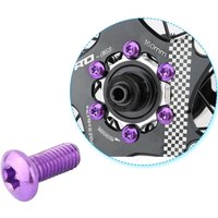 AliExpress NONE 12Pcs Bicycle Disc Brake Rotor T25 Red/Blue/Green/Purple/Gold/Plating Screws Steel Alloy for MTB Road Bike 6-Bolt Plate