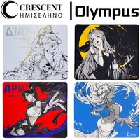 Crescent Olympus Mouse Pad 490x420mm Xsoft Fps Hardness Neutral Esports Gaming Mousepad Customization Pc Gamer Accessories Gifts