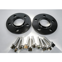 2x set 10|12mm 0.4|0.47 inch 5x112 Cb 66.6 10pcs 12x1.5 extended Ball Screw Forged Wheel Spacers For Mercedes 190 190E W201 190D
