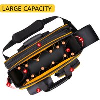 Electrician Tool Bag: Thick, Wear-Resistant, Multi-Functional, Large-Capacity Storage for All Your Repair Needs