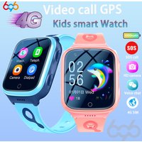 2025 New 4G Kids Smart Watch Camera SOS Waterproof GPS WIFI Video Call Monitor Tracker Location LBS Smartwatch Children Watches