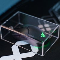Acrylic Computer Mouse Dust Cover Transparent Air Cover Home Office Gaming Mouse Dust Cover Dustproof And Water-Proof