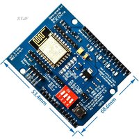 ESP8266 ESP-12 ESP-12E UART Wifi Wireless Shield Development Board For Arduino Mega UNO R3 Module Mega 3.3V 5V TTL Interface one