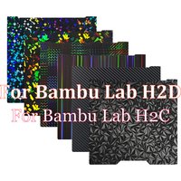 For Bambu Lab H2d H2S H2C Double Sided Bambulab Smooth Build Plate Hiqh Quality For Bambu Lab H2D Accessories Spare Parts