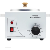 Electric Wax Heater Single Pot Depilatory Wax Warmer Machine Facial Skin Waxing Kit Hair Removal Tool Hand Feet Spa Epilator