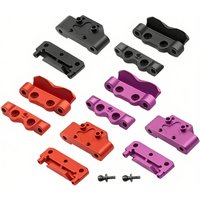 Front Bulkhead And Rear Pin Mounts Set Aluminum Meta For Losi Micro b Micro t Upgrades Parts Accessories Rc Car