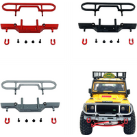 The Classic Front Bumper FMS 1/24 FCX24M Camel Cup D90 D110 First-Generation Range Rover Discovery RC Metal Parts Front Bumper