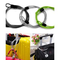 AliExpress NONE High Quality Security Strong Braided Rope Anti-theft 100cm/39'' Outdoor Bike Lock Cycling Accessories Outdoor Tool