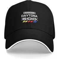 NASCAR DAYTONA 500 CLOTHING & ACCESSORIES (for dark background) Baseball Cap Unique hats Hat men hiking hat Mens Tennis Women's