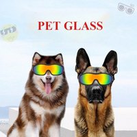 UV400 Protection Dog Sunglasses Adjustable Strap Pet Goggles Wind Dust Proof Comfort Wear Pet Eyewear