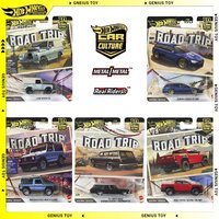 Hot Wheels Premium 2026 Car Culture Road Trip Benz Toyota Chevy Subaru Land Rover 1:64 Diecast Alloy Metal Collectible Car Model