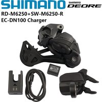 AliExpress Shimano DEORE 12S Di2 Mini Groupset Including RD-M6250-SGS SW-M6250-R EC-DN100 Charger For MTB Mountain Bike Electronic System