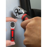 AliExpress Hi-Spec 1/4 Ratchet Double Head Fast Ratchet Wrench Double-Ended Mini Socket Wrench Set Bicycle Workshop Tool Hand Tools