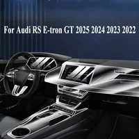 For Audi RS E-tron GT 2025 2024 2023 Accessories Car interior film transparent TPU GPS Gear Panel Center Console PPF Protection
