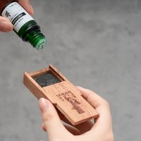 1pc Beech/Rosewood Essential Oil Diffuser Wood Aroma Fragrance Oil Aromatherapy Diffuser for Home Office Car Bedroom Living Room