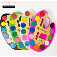 Gouache Paint Set Washable Children's Painting Pigment 15-Color Portable Graffiti Gouache Pigment Set
