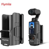 Flymile Magnetic Mount Cage for DJI Osmo Pocket 4 3 Accessories Adjustable Bracket Expansion Adapter Frame With Cold Shone
