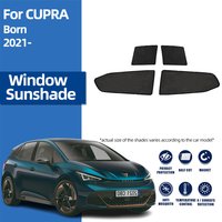 For Seat Cupra Born 2021 2022 2023 2024 Magnetic Car Sunshade Shield Front Windshield Frame Curtain Rear Side Window Sun Shades