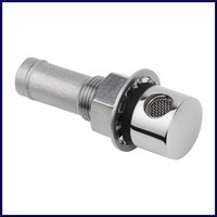316 Stainless Steel Boat Marine Gas Fuel Tank Vent for 5/8" (16mm)Hose Marine Hardware Boat Breather Straight Fuel Tank Vent