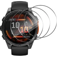 3PCS Tempered Glass Screen Protector Film For Garmin Fenix 8 47MM Smartwatch 9H LTE 2.5D Anti-scratch clear Protective Guard new