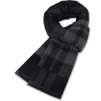 Luxury Men Scarf Winter Warm Neck Scarf For Men Scarves Casual Plaid Male Long Shawl Fashion Outdoor Shawls Man Muffler Gift