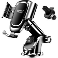 Support de téléphone de voiture et Super ventouse universel 4 en 1, pour tableau de bord de voiture, évent de pare-brise, support de voiture pour iPhone Samsung