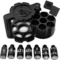 New 2026 Metal Revolver Bullet Dice Cthulhu Board Game Zinc Alloy Entertainment Reunion Drinking Table Games GIFT