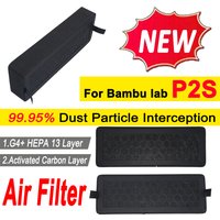 P2S Upgraded Air Fiter For Bambu Lab P2S Filter HEPA 13 Activated Carbon Combo Air Filter Bambulab P2S Accessories