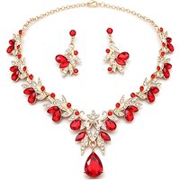 10 Set Per Pack Wholesale Fashion Necklace Earrings Sets for Women Wedding Dress Jewelry set Free Shipping
