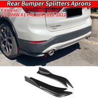 For BMW X1 F48 E84 2010-2022 Bumper Lip Splitter Deflector Spoiler Scratch Resistant Wing Shovels Bumper Deflector Protection