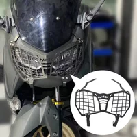 SEMSPEED CNC 6061-T6 Headlight Cover For Yamaha NMAX 125/155 2020-2024 Anti-Shock Grille Guard Motorcycle LED Protector