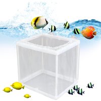 Fish Breeder Box DIY Aquarium Hatcher Mesh Box Juvenile Fish Separation Net Tank Incubator Box Fish Fry Hatchery with Suction
