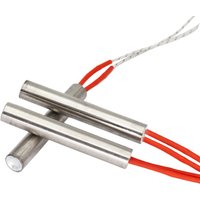 8*80/90/100/110/mm 220V 120W 150W 200W 300W 350W Cylinder Heat Tube Tubular Mold Pipe Element Single End Cartridge Heater