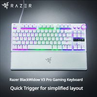 Razer Huntsman V3 Pro Tenkeyless Analog Optical Switch Mechanical Gaming Keyboard Wired 87-Key RGB