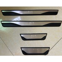 For ORA FUNKY CAT 03 E-TECH GT THE NEXT ORA 2024 2023 2022 Door Sill Scuff Plate KICK Trim Great Wall Motor Stainless Steel