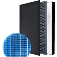 UZ-HD6HF UZ-HD6DF UZ-HD6MF HEPA Carbon Filter Replacement for Sharp Air Purifier UA-HD60E UA-HD60E-L UA-HD60E-T