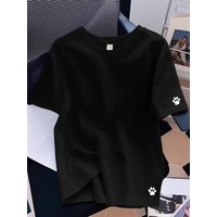 Women's Cotton Loose T-shirt Short Sleeve Fashion Casual Hot Sales New Summer Comfortable Daily Outdoors Jogging Quality Simple